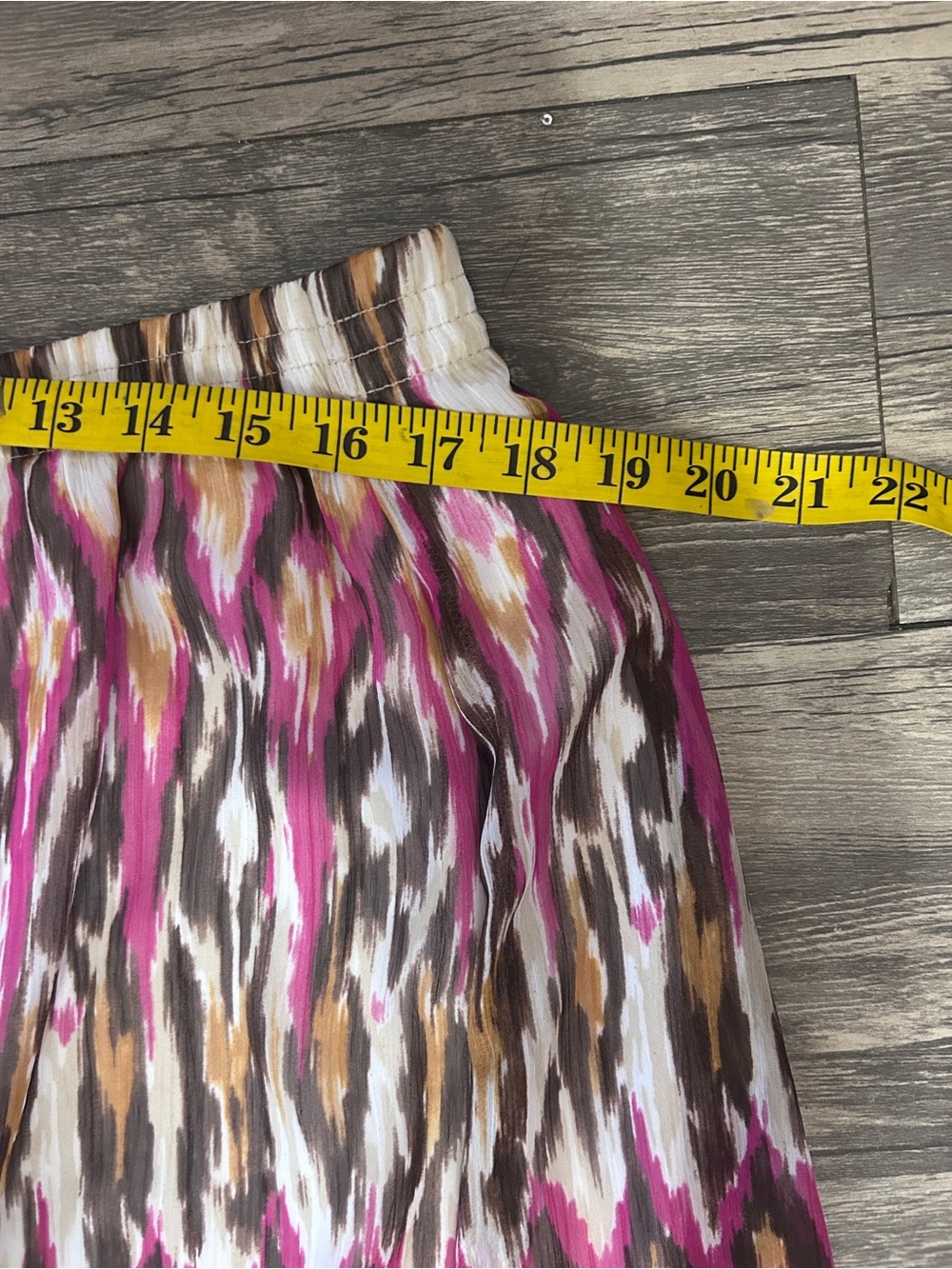 Alfred Dunner Skirt Womens 18 Multicolor Boho Abstract Pull On Midi Plus Size - Picture 5 of 7